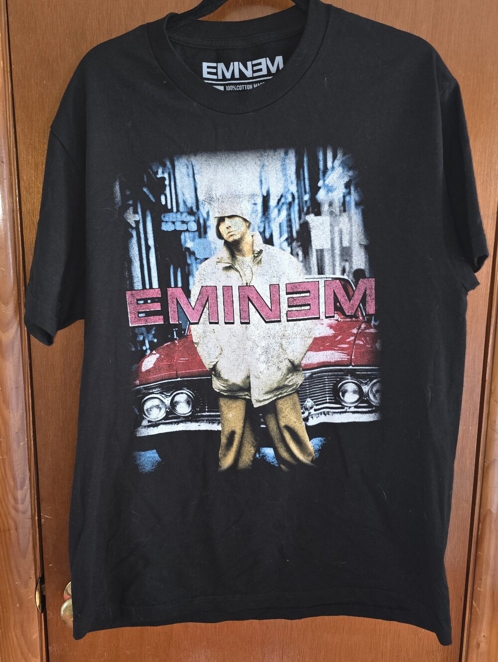 Vintage 2000 Eminem - Lowrider Car Rapper Rap Hip Hop Singer Music Black SIZE L